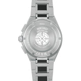 The Seiko Astron Solar GPS Men's 43.30mm Watch HAB011J is fitted with a titanium bracelet featuring a mirror-finished centre row, secured by an easy-adjust three-fold clasp with push-button release. The screw case back is engraved "LIMITED EDITION."