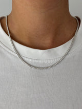4.45ct TW Diamond Tennis Necklace in 18ct White Gold