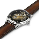 Hamilton Jazzmaster Open Heart Automatic 40mm Men's Watch Champagne Sunray Dial H32675501