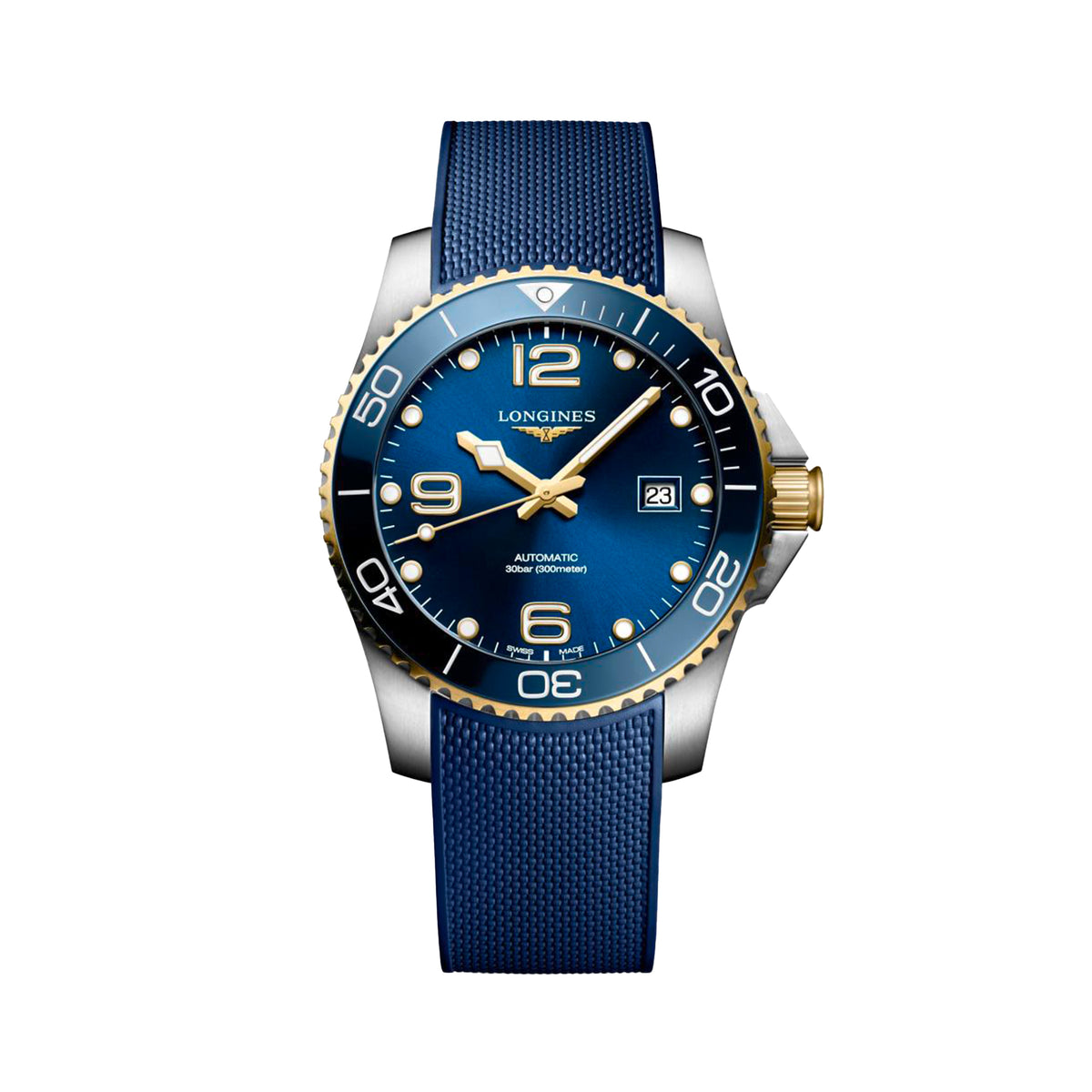 Longines Hydro Conquest Automatic Men’s 41mm Watch L3.781.3.96.9