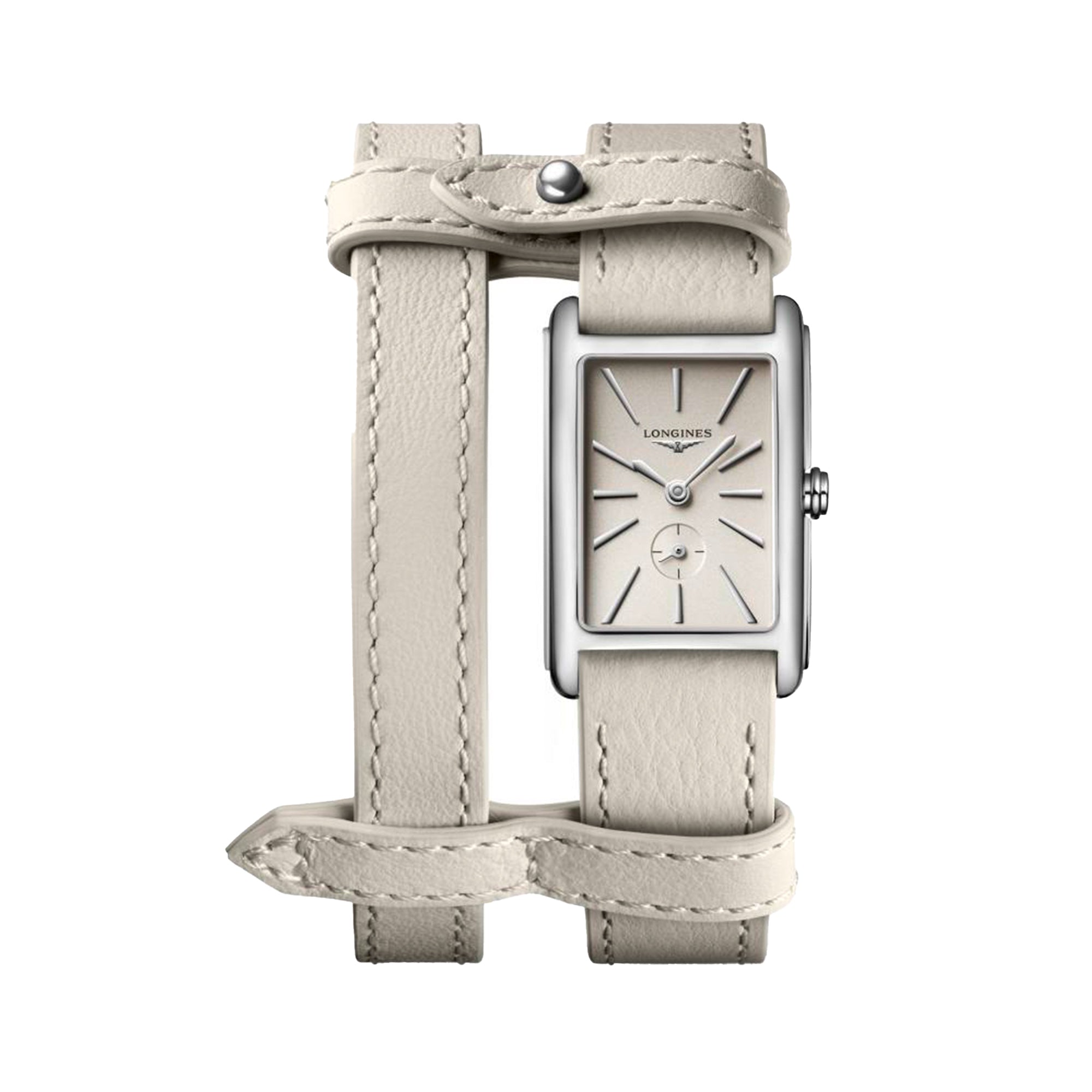 Longines DolceVita Quartz Watch with Beige Dial L5.255.4.79.2