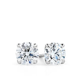 1.40ct Round Brilliant-Cut GIA-Certified Lab Grown Diamond Stud Earrings in 18ct White Gold