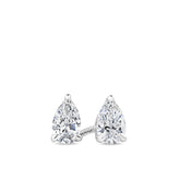 0.50ct Pear-Cut Lab Grown Diamond Stud Earrings in 9ct White Gold