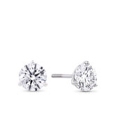 3.00ct TW Lab Grown Diamond Earrings in 18ct White Gold