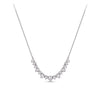 0.50ct TW Lab-Grown Diamond Necklace in 9ct White Gold