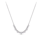 0.50ct TW Lab-Grown Diamond Necklace in 9ct White Gold