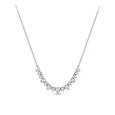 0.50ct TW Lab Grown Diamond Necklace in 9ct White Gold