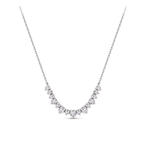 0.50ct TW Lab Grown Diamond Necklace in 9ct White Gold
