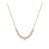 0.50ct TW Lab-Grown Diamond Necklace in 9ct Yellow Gold