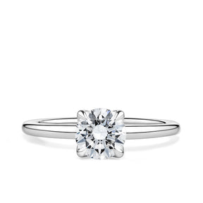 1.00ct Solitaire Round Brilliant-Cut GIA-Certified Lab Grown Diamond Engagement Ring in 18ct White Gold