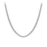 10.00ct TW Lab-Grown Diamond Tennis Necklace in 18ct White Gold