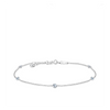 Lab-Grown Diamond Bracelet in Sterling Silver