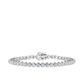 5.00ct TW Lab Grown Diamond Tennis Bracelet in 18ct White Gold