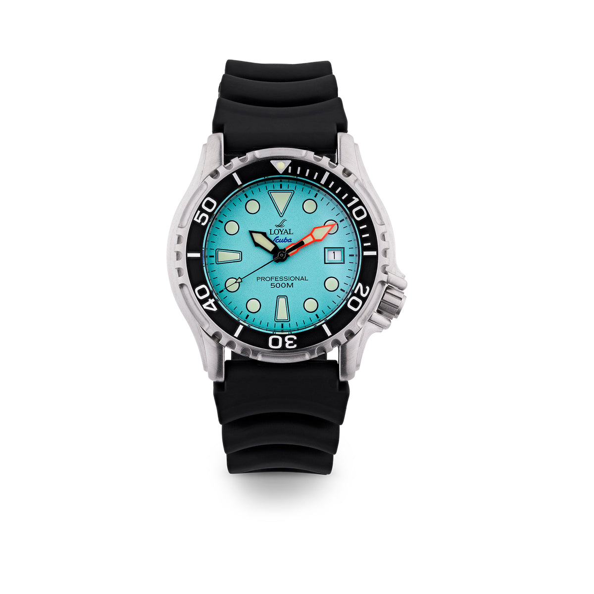 Loyal Scuba Professional Men’s 41.50mm Quartz Watch Blue