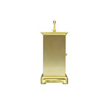 Seiko Rectangular White Quartz Table Clock QHE093-G