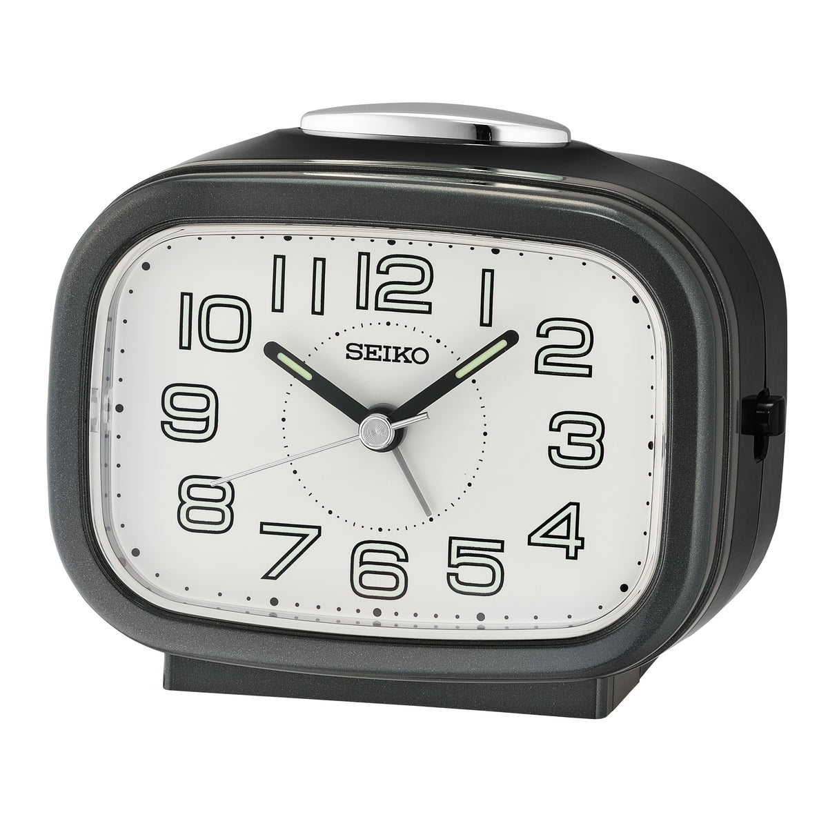 Seiko Rectangular Quartz Alarm Clock QHK060-K