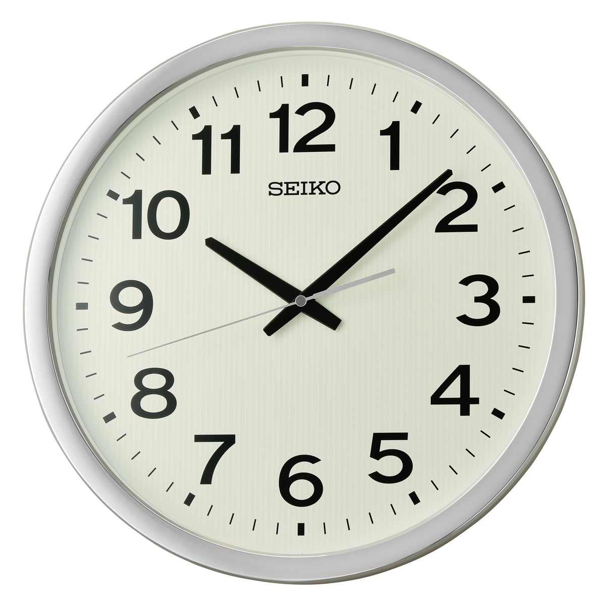 Seiko Round Luminescent Quartz Wall Clock QXA799-S