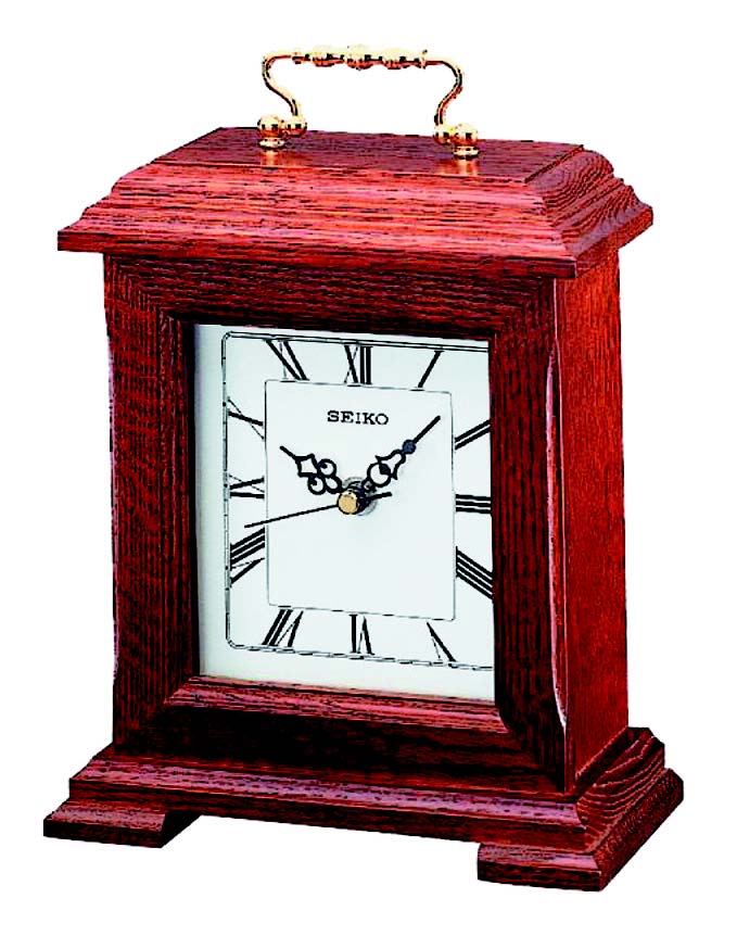 Seiko Rectangular Quartz Table Clock QXG337-Z
