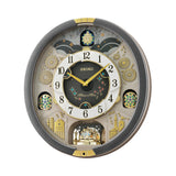 Seiko Musical Oval Resin Wall Clock QXM385-N