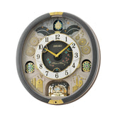 Seiko Musical Oval Resin Wall Clock QXM385-N