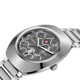 Rado DiaStar Original 38mm R12160113 side profile – stainless steel case, polished Ceramos™ bezel, faceted sapphire crystal with anti-reflective coating, 12.1mm case profile