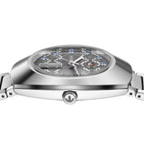 Rado DiaStar Original 38mm R12160113 side profile – stainless steel case, polished Ceramos™ bezel, faceted sapphire crystal with anti-reflective coating, 12.1mm case profile