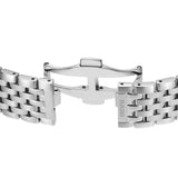 Rado Florence 38mm R48912313 bracelet detail – polished seven-link stainless steel bracelet with stainless steel three-fold clasp
