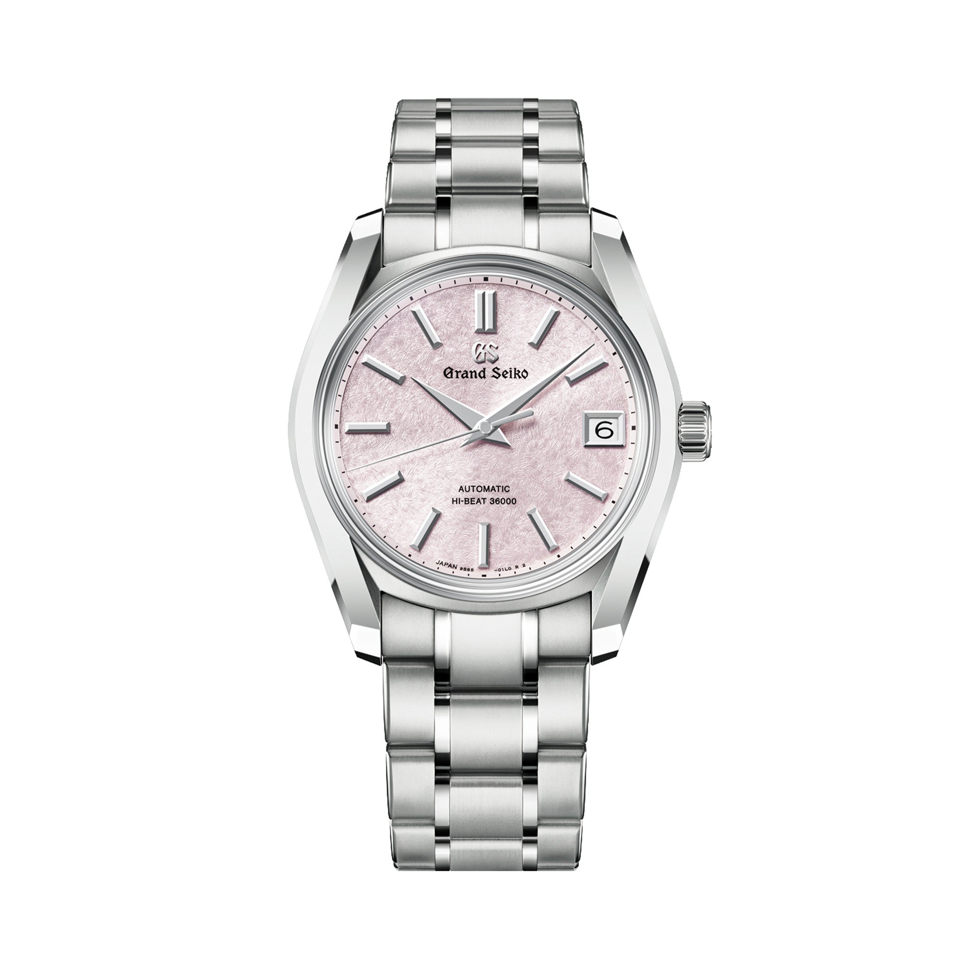 Grand Seiko Heritage Men's 38mm Titanium Hi Beat Mechanical Watch SBGH341