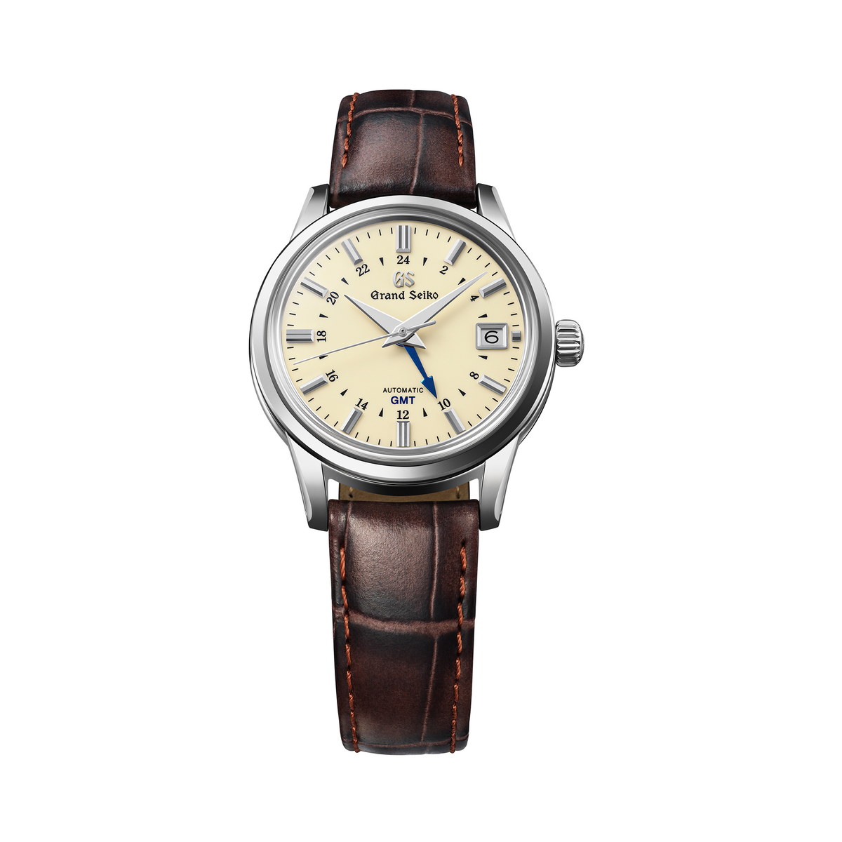 Grand Seiko Elegance Men's Automatic GMT 39.50mm Watch SBGM221