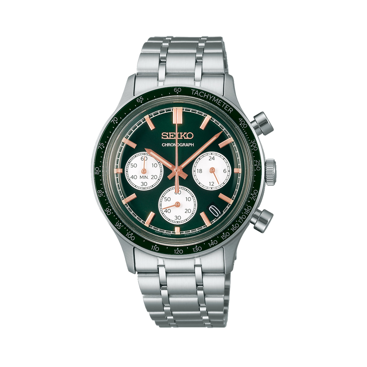 Seiko Conceptual Quartz Chronograph Men's 38.7mm Watch SSB481P