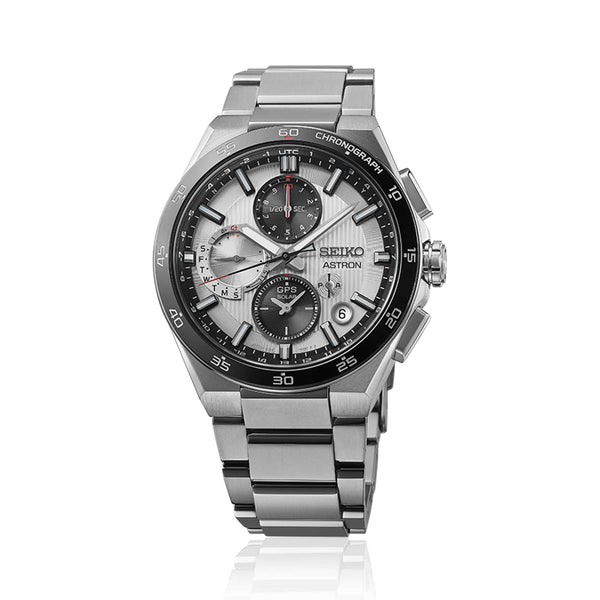 Seiko Astron GPS Solar Dual-Time Chronograph 5X83 43.30mm Watch