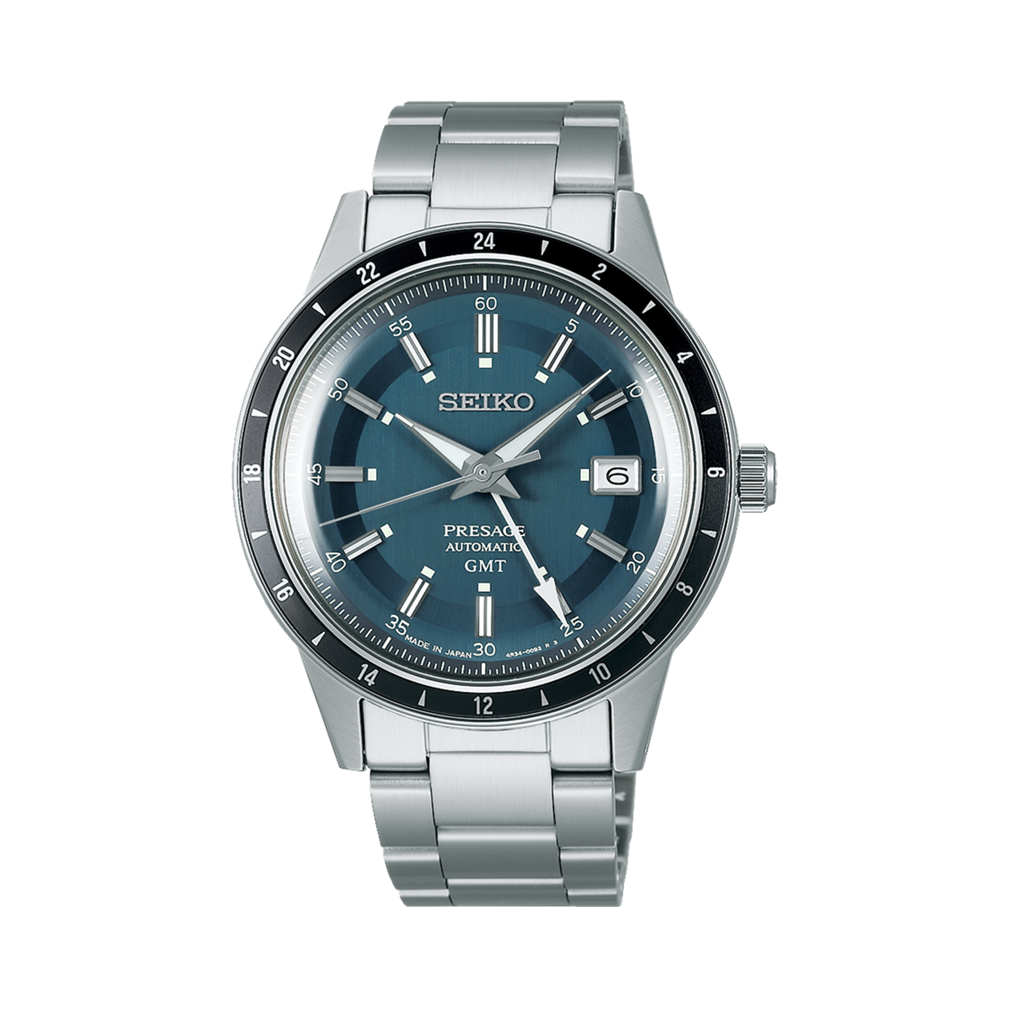 Seiko Presage Automatic GMT Men’s 40.80mm Watch SSK009J