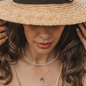 Rice Freshwater Pearl Strand in Sterling Silver