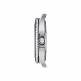 Tissot Seastar 1000 40mm T120.410.11.091.00 side profile – 316L stainless steel case, screw-down crown, sapphire crystal with double antireflective coating, grey stainless steel bracelet