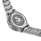 Tissot Seastar 1000 GMT 40mm T120.852.11.051.00 screw-down engraved caseback – 316L stainless steel, Swiss made, water resistant to 300m / 30 bar, model reference T120.852.11.051.00