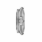 Tissot Seastar 2000 44mm T120.907.11.051.00 side profile – 316L stainless steel case, screw-down crown with helium escape valve, sapphire crystal, grey stainless steel bracelet
