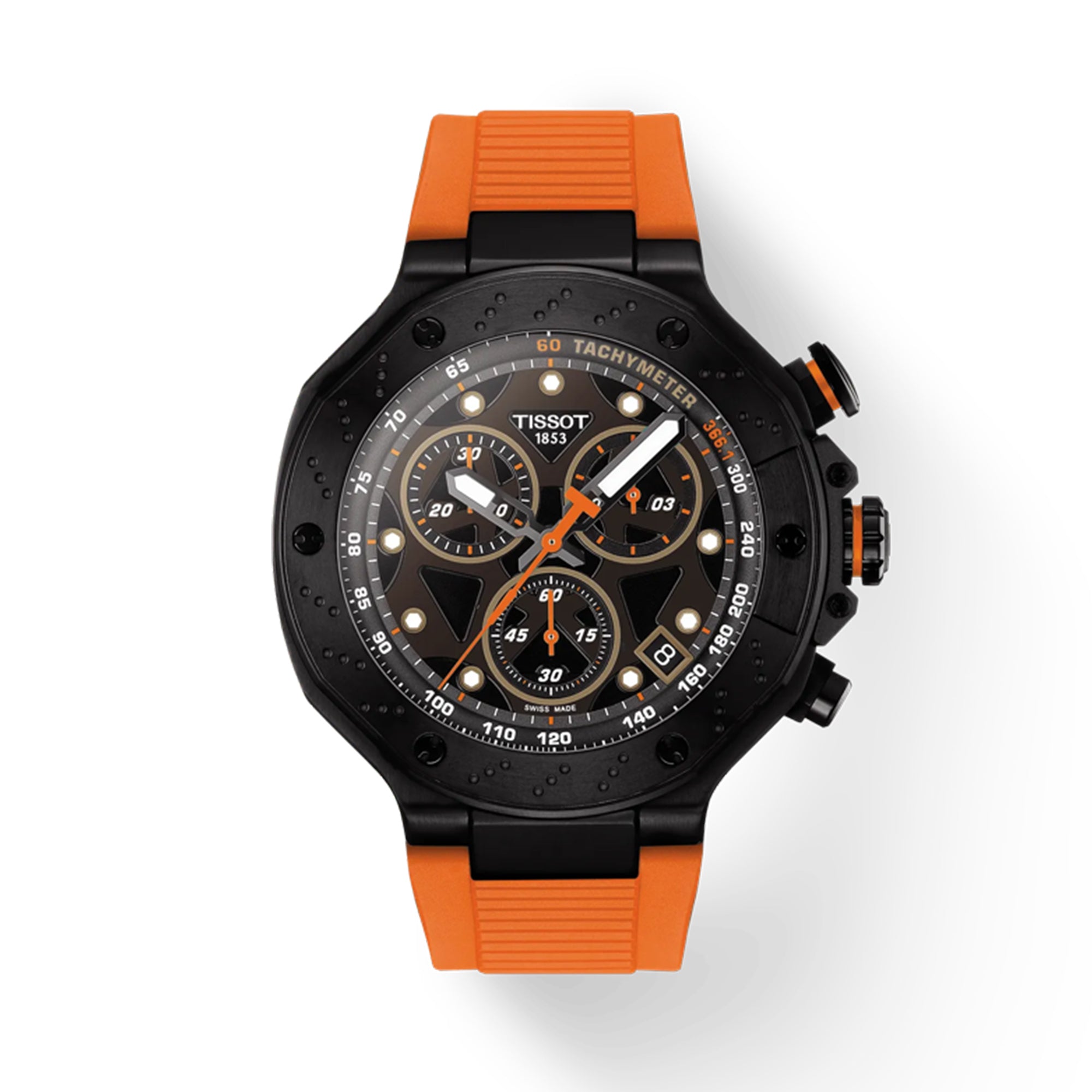 Tissot T-Race Quartz Chronograph Men's 45mm Watch T141.417.37.051.02