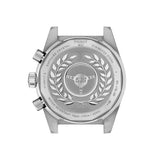 Tissot PR516 Chronograph 40mm T149.417.11.011.00 engraved caseback – 316L stainless steel with PVD coating, Swiss made, water resistant to 100m, model reference engraving