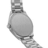 Tissot PRC 100 Solar 39mm T151.422.11.091.00 caseback view – 316L stainless steel, Swiss made Lightmaster Solar Quartz movement, water resistant to 100m, model reference T151.422.11.091.00
