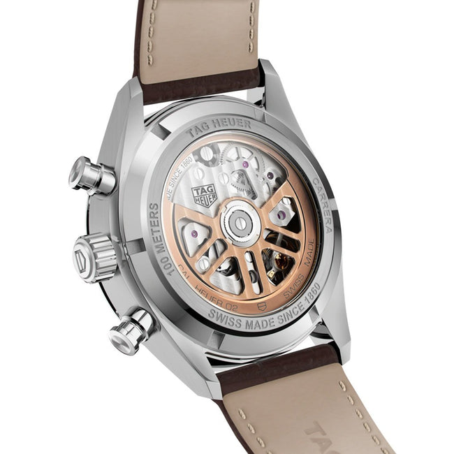 TAG Heuer Carrera Men's 42mm Stainless Steel Automatic Chronograph Watch CBN2013.FC6483