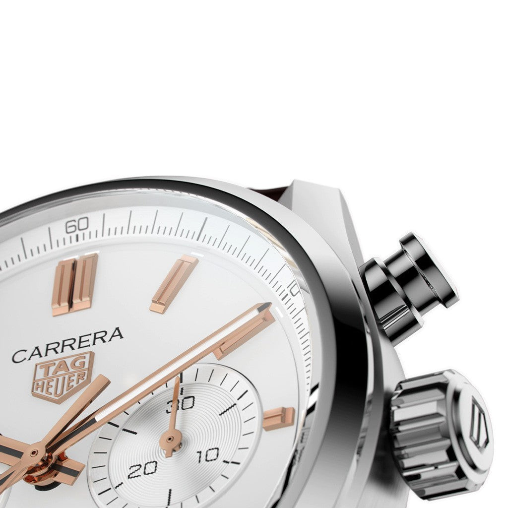 TAG Heuer Carrera Men's 42mm Stainless Steel Automatic Chronograph Watch CBN2013.FC6483