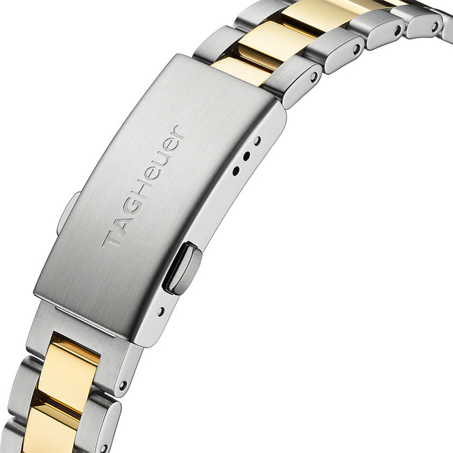 TAG Heuer Aquaracer Women's 27mm Stainless Steel & Yellow IP Quartz Watch WBD1422.BB0321