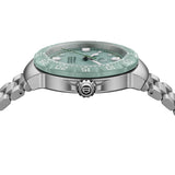 TAG Heuer Formula 1 Solargraph solar-powered green dial watch with shield markers