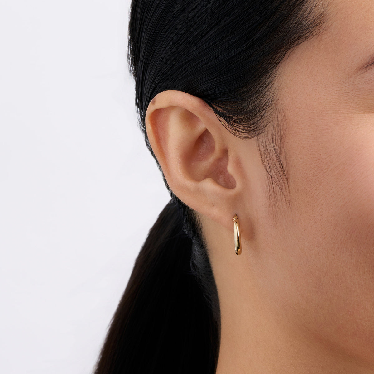 Hoop Earrings in 9ct Yellow Gold