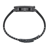 Side Profile of a Luminox Watch with a Black Strap