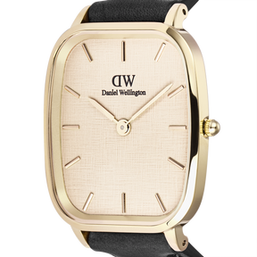 Daniel Wellington Marlon Sheffield Gold Linen Watch