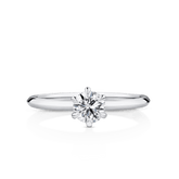 Amāre 0.50 Carat TW Diamond Solitaire Engagement Ring set in Platinum - Wallace Bishop