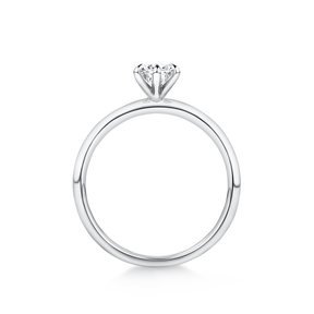 Amāre 0.50 Carat TW Diamond Solitaire Engagement Ring set in Platinum - Wallace Bishop