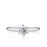 Amāre 0.70 Carat TW Diamond Solitaire Engagement Ring set in Platinum - Wallace Bishop