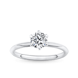 Amāre® 0.70 Carat Diamond Solitaire Engagement Ring set in Platinum